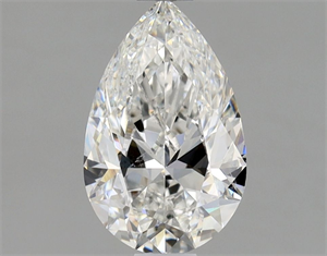 Picture of Natural Diamond 0.90 Carats, Pear with  Cut, F Color, SI1 Clarity and Certified by GIA
