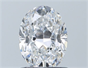 Diamante Natural 0.90 quilates, Ovalado , Color D, claridad VS2 y certificado GIA