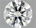 Del inventario de diamantes de laboratorio, 1.07 quilates, Redondo , Color E, claridad VVS2 y certificado IGI