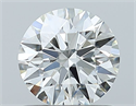 Natural Diamond 0.90 Carats, Round with Excellent Cut, I Color, VVS1 Clarity and Certified by GIA