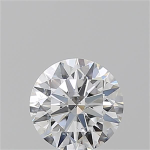 Picture of Natural Diamond 0.70 Carats, Round with Excellent Cut, E Color, SI2 Clarity and Certified by GIA