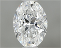 Diamante Natural 0.40 quilates, Ovalado , Color D, claridad SI1 y certificado GIA