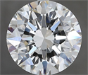 Diamante Natural 3.01 quilates, Redondo , Color H, claridad VVS2 y certificado GIA