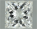 Natural Diamond 1.41 Carats, Princess with  Cut, H Color, VVS2 Clarity and Certified by GIA