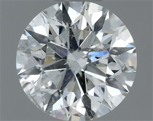 Picture of Natural Diamond 1.00 Carats, Round with Excellent Cut, H Color, I1 Clarity and Certified by IGI