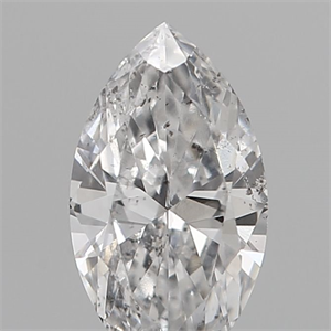 Picture of Natural Diamond 0.19 Carats, Marquise with  Cut, E Color, SI1 Clarity and Certified by IGI