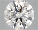 Lab Grown Diamond 7.14 Carats, Round with Ideal Cut, E Color, VS1 Clarity and Certified by IGI