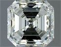 Natural Diamond 1.00 Carats, Asscher with  Cut, I Color, VVS2 Clarity and Certified by IGI