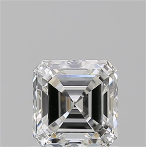 Foto Diamante Natural 1.01 quilates, Asscher , Color G, claridad VS1 y certificado GIA de