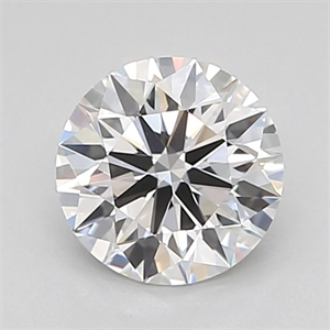 Picture of Lab Grown Diamond 1.02 Carats, Round with Ideal Cut, D Color, VVS1 Clarity and Certified by IGI