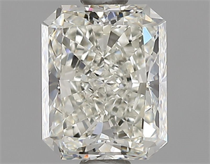 Picture of Natural Diamond 1.02 Carats, Radiant with  Cut, J Color, IF Clarity and Certified by GIA