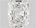 Natural Diamond 0.90 Carats, Radiant with  Cut, H Color, VVS1 Clarity and Certified by GIA