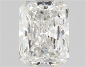 Picture of Natural Diamond 0.90 Carats, Radiant with  Cut, H Color, VVS1 Clarity and Certified by GIA