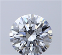 Diamante Natural 0.72 quilates, Redondo , Color D, claridad VVS2 y certificado GIA