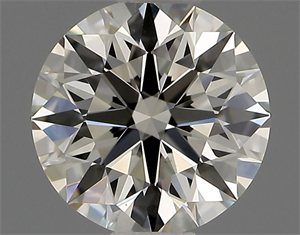 Foto Diamante Natural 0.66 quilates, Redondo , Color J, claridad VS1 y certificado IGI de