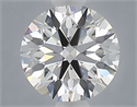 Del inventario de diamantes de laboratorio, 1.07 quilates, Redondo , Color E, claridad VVS2 y certificado IGI