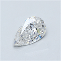 Natural Diamond 3.02 Carats, Pear with  Cut, F Color, SI2 Clarity and Certified by GIA