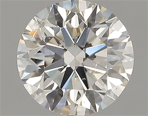 Picture of Natural Diamond 1.01 Carats, Round with Excellent Cut, J Color, SI2 Clarity and Certified by GIA