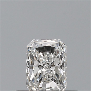 Foto Diamante Natural 0.26 quilates, Radiante , Color F, claridad VS1 y certificado GIA de