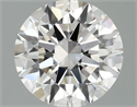 Lab Grown Diamond 1.47 Carats, Round with Ideal Cut, F Color, VVS2 Clarity and Certified by IGI