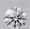 Diamante Natural 0.80 quilates, Redondo , Color D, claridad SI1 y certificado GIA