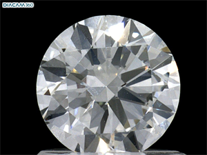 Picture of Natural Diamond 0.81 Carats, Round with Very Good Cut, H Color, VS1 Clarity and Certified by GIA