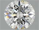 Lab Grown Diamond 3.04 Carats, Round with Excellent Cut, F Color, VVS2 Clarity and Certified by IGI