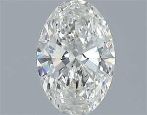 Foto Diamante Natural 0.70 quilates, Ovalado , Color H, claridad SI1 y certificado GIA de