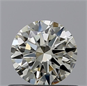 Natural Diamond 0.50 Carats, Round with Very Good Cut, M Color, VS1 Clarity and Certified by GIA
