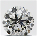Natural Diamond 0.80 Carats, Round with Very Good Cut, I Color, SI2 Clarity and Certified by GIA