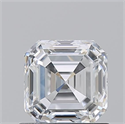 Natural Diamond 1.01 Carats, Asscher with  Cut, F Color, VVS1 Clarity and Certified by GIA