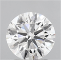 Del inventario de diamantes de laboratorio, 2.53 quilates, Redondo , Color F, claridad VVS2 y certificado IGI