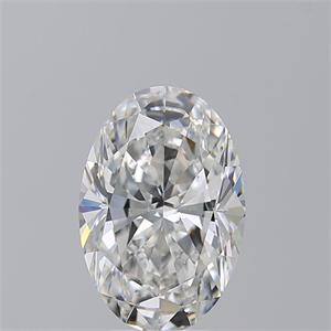 Picture of Natural Diamond 4.02 Carats, Oval with  Cut, E Color, SI1 Clarity and Certified by GIA