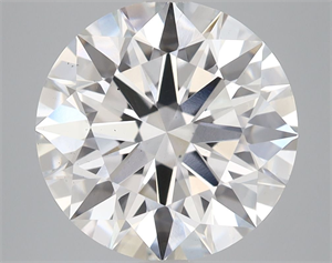Picture of Lab Grown Diamond 5.11 Carats, Round with Ideal Cut, D Color, VS1 Clarity and Certified by IGI