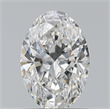 Diamante Natural 0.70 quilates, Ovalado , Color E, claridad VS1 y certificado GIA