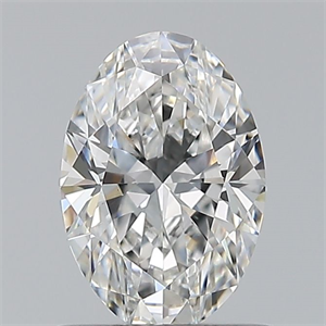 Foto Diamante Natural 0.70 quilates, Ovalado , Color E, claridad VS1 y certificado GIA de