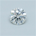 Diamante Natural 0.50 quilates, Redondo , Color G, claridad SI1 y certificado GIA