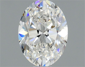 Picture of Natural Diamond 0.70 Carats, Oval with  Cut, F Color, VS2 Clarity and Certified by GIA