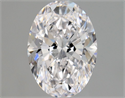Natural Diamond 0.70 Carats, Oval with  Cut, E Color, VS1 Clarity and Certified by GIA