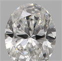Natural Diamond 0.24 Carats, Oval with  Cut, F Color, VS1 Clarity and Certified by IGI