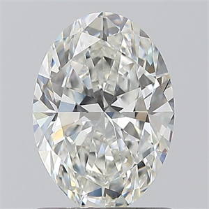Picture of Natural Diamond 1.00 Carats, Oval with  Cut, G Color, VVS1 Clarity and Certified by GIA