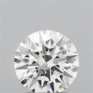 Picture of Lab Grown Diamond 1.58 Carats, Round with Ideal Cut, F Color, VVS2 Clarity and Certified by IGI