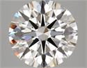 Del inventario de diamantes de laboratorio, 3.77 quilates, Redondo , Color G, claridad VS1 y certificado IGI