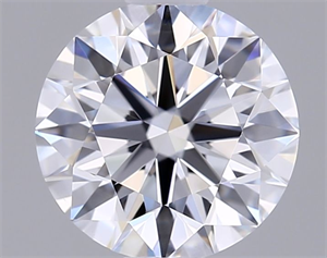 Picture of Lab Grown Diamond 1.09 Carats, Round with Ideal Cut, D Color, VVS2 Clarity and Certified by IGI