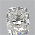 Natural Diamond 1.50 Carats, Cushion with  Cut, I Color, VS2 Clarity and Certified by GIA