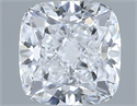 Natural Diamond 0.50 Carats, Cushion with  Cut, E Color, VS1 Clarity and Certified by GIA