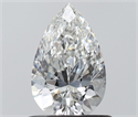 Natural Diamond 0.70 Carats, Pear with  Cut, G Color, VVS2 Clarity and Certified by IGI