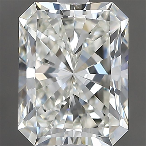 Picture of Natural Diamond 1.80 Carats, Radiant with  Cut, J Color, VS1 Clarity and Certified by GIA