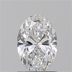 Picture of Natural Diamond 1.01 Carats, Oval with  Cut, E Color, VS2 Clarity and Certified by GIA
