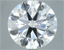 Lab Grown Diamond 6.51 Carats, Round with Ideal Cut, D Color, VS1 Clarity and Certified by IGI
